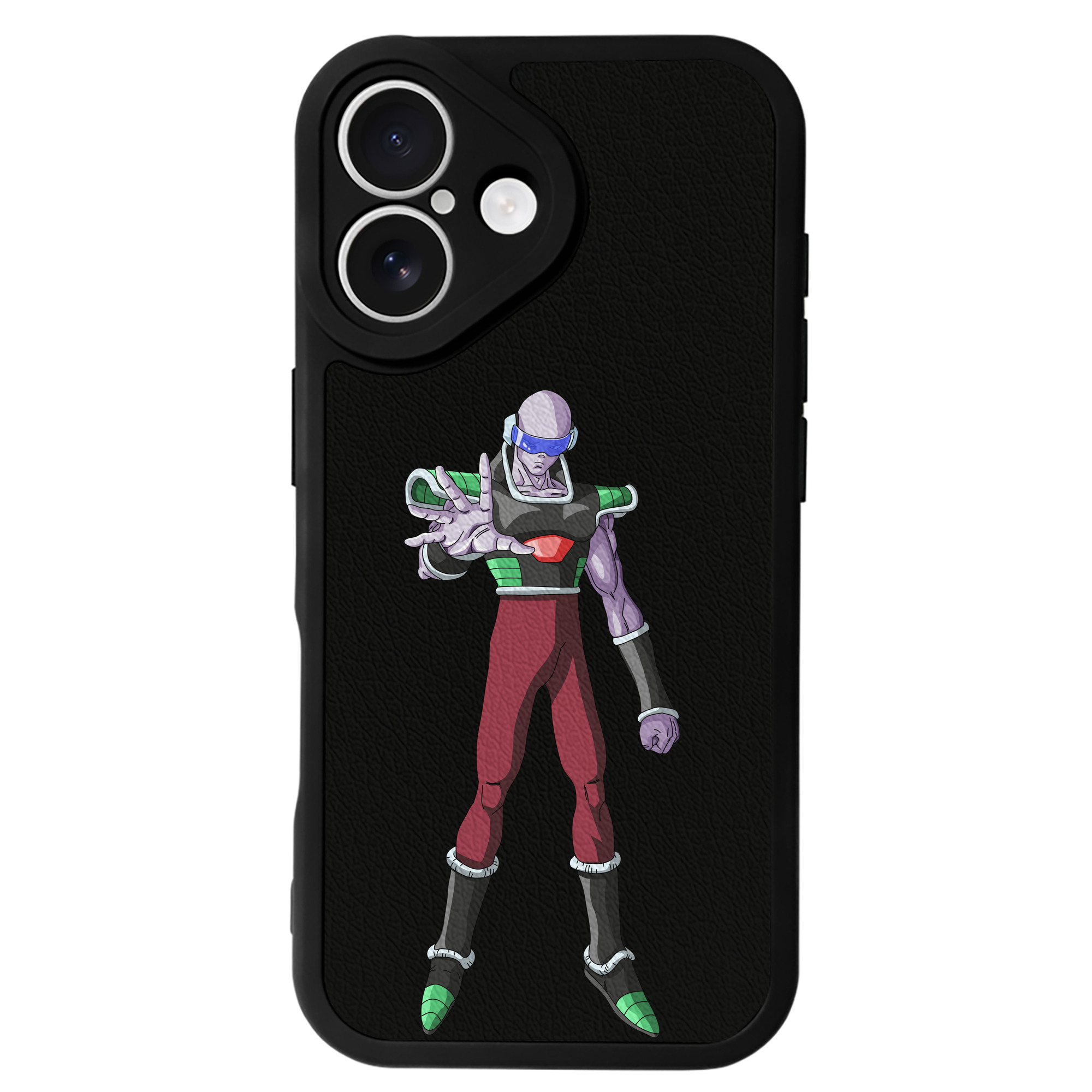 （画像用） ドラゴンボール DRAGON BALL 【iPhone 16シリーズ対応】シリコンスマホケース（レザー調） 材質：シリコン